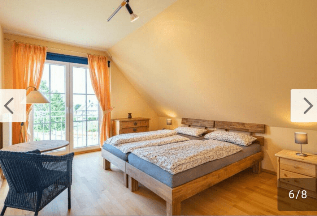 Ferienhaus-Schlafzimmer